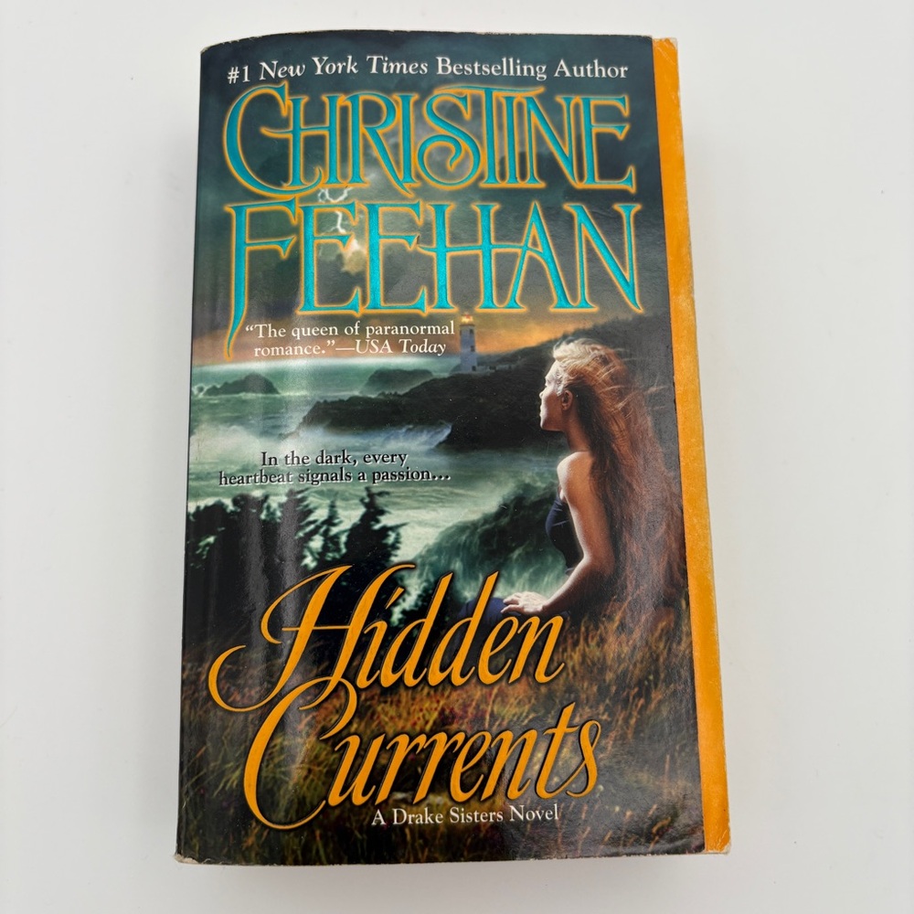 4 books for $16 - HIDDEN CURRENTS- A Drake Sisters Novel - by Christine Feehan